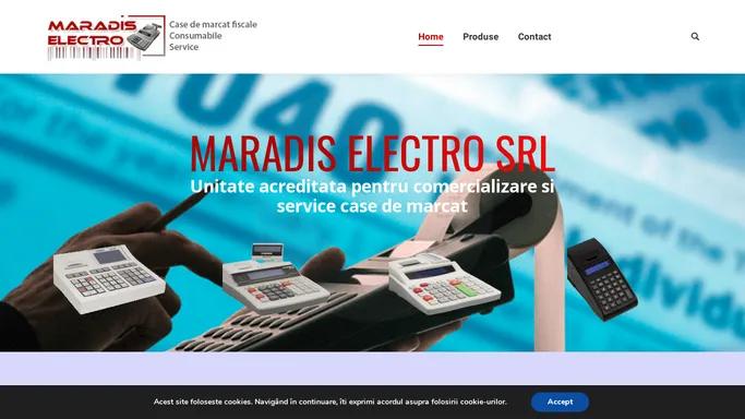 Maradis Electro Srl Targu Mures - Case de marcat fiscale, cantare electronice, masini de numarat bani, consumabile, tipizate fiscale, service