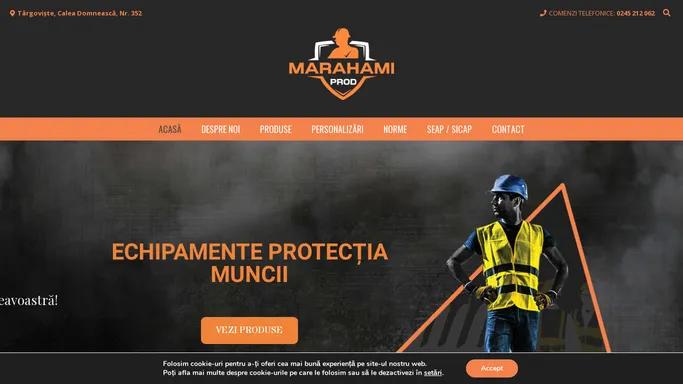 Marahami Prod - Echipamente de Protectie