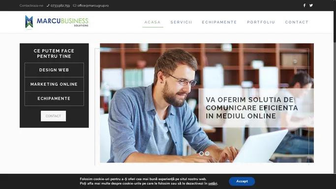 Agentie Web Design si Marketing Online - MarcuGrup.ro