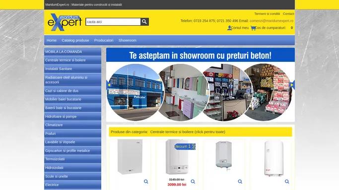 MaridumExpert.ro : Materiale pentru constructii si instalatii