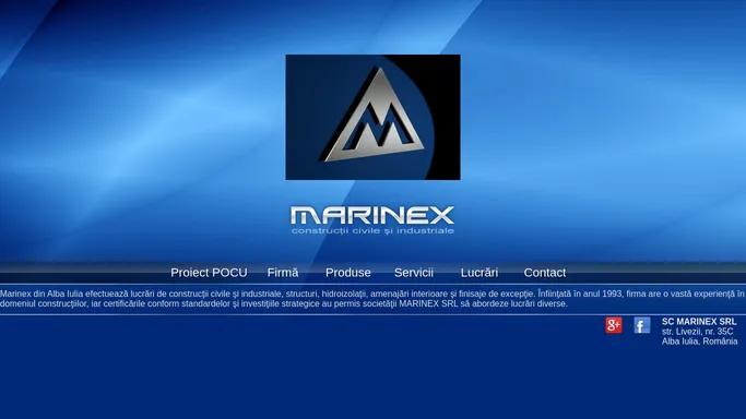 Marinex - firma de constructii din Alba Iulia