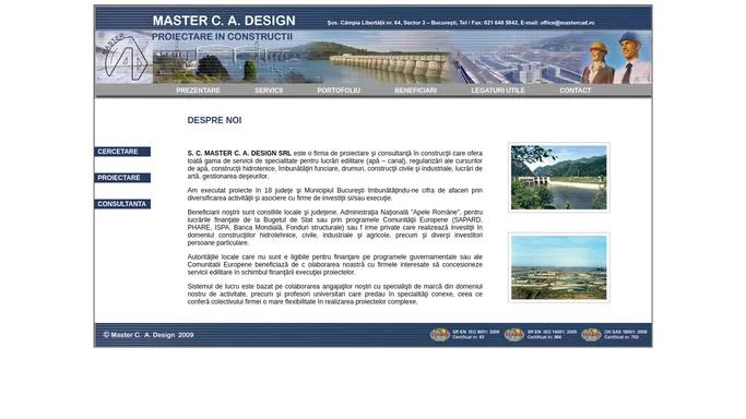 Master C.A Design - Proiectare in constructii