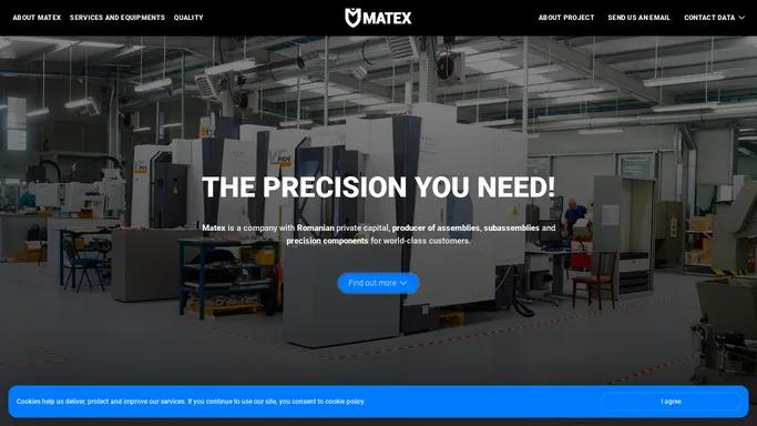 The precision you need - Matex