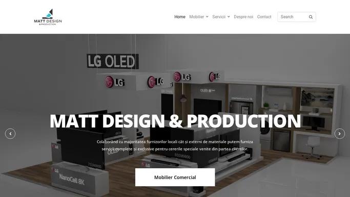 Home - Matt Design & Production