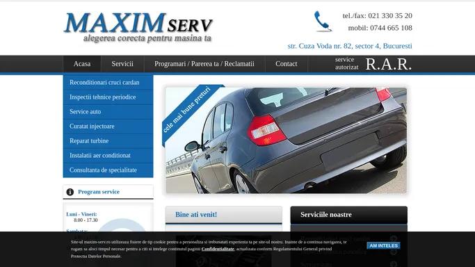 Maxim Serv - Service Auto Autorizat