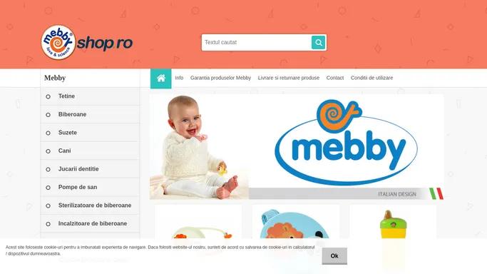 Mebby - produse inovative pt. ingrijirea bebelusilor.