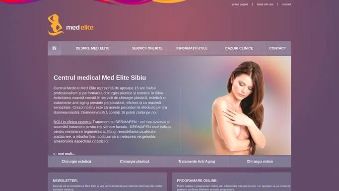 Centrul Medical Med Elite Sibiu