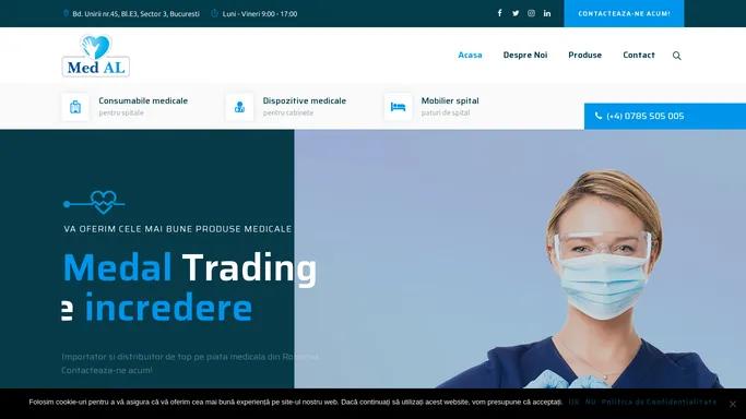 Med-AL Trading - Consumabile Medicale