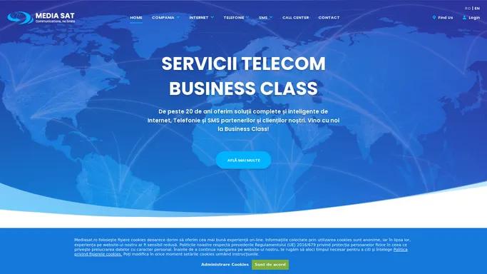 Homepage – Media Sat - Servicii Telecom Business Class - MSAT
