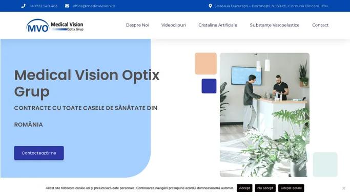 Medical Vision Optix Grup – Produse si servicii medicale