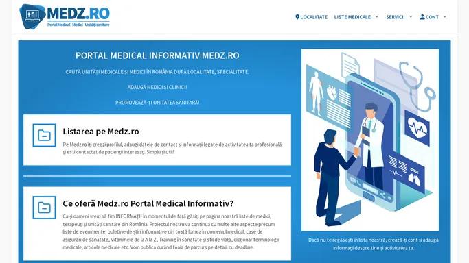 Portal Medical Informativ » Medz.ro