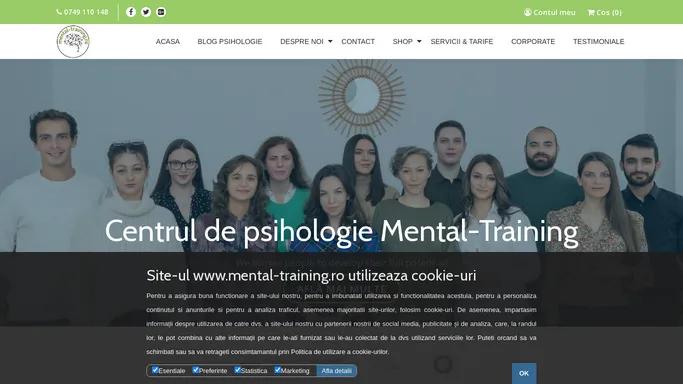 Psiholog Cluj | Psiholog Cluj-Napoca | Centrul de Psihologie Mental-Training