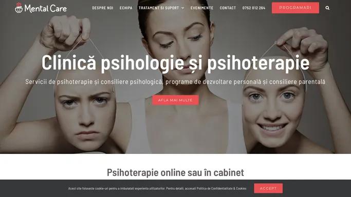Mental Care - Clinica psihologie si psihoterapie