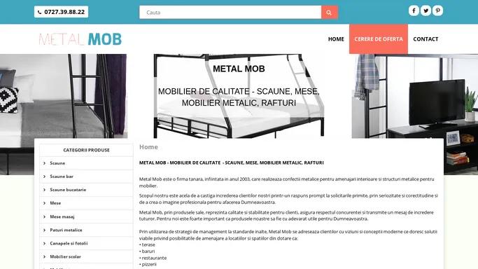 Mobilier metalic producator - Metal Mob 2003