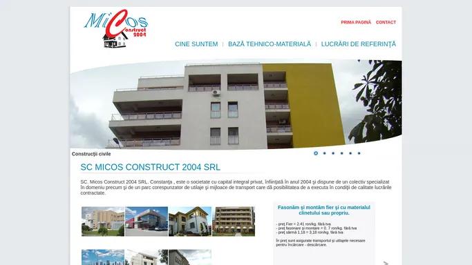Micos Construct 2004 - Constanta