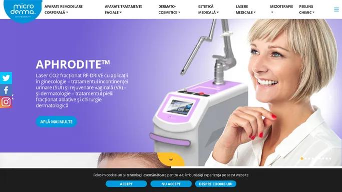 Aparatura Medicala Online - Aparatura Estetica Profesionala | Microderma.ro