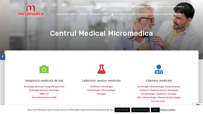Centrul Medical Micromedica » Centrul Medical MICROMEDICA