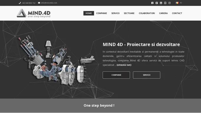 Mind 4D - One Step beyond