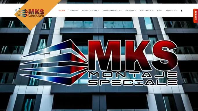 MKS Montaje Speciale | Sistemele de fatade ventilate si pereti cortina