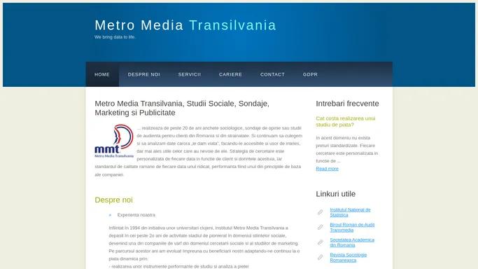 Metro Media Transilvania