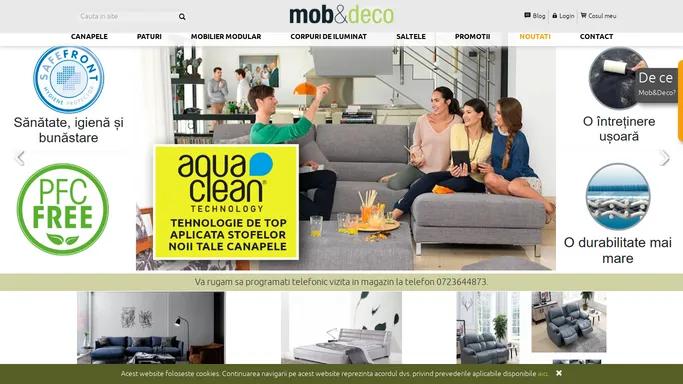 Mobdeco - Mobila Online - Canapele