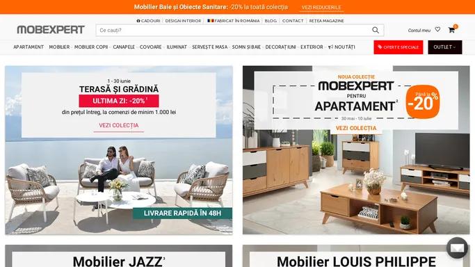 Mobexpert: mobilier, canapele, decoratiuni in magazine si online