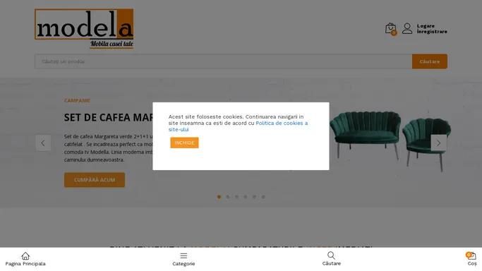 Magazin Mobila Online - Modela - Magazin mobila online Canapele extensibile, Coltare extensibile