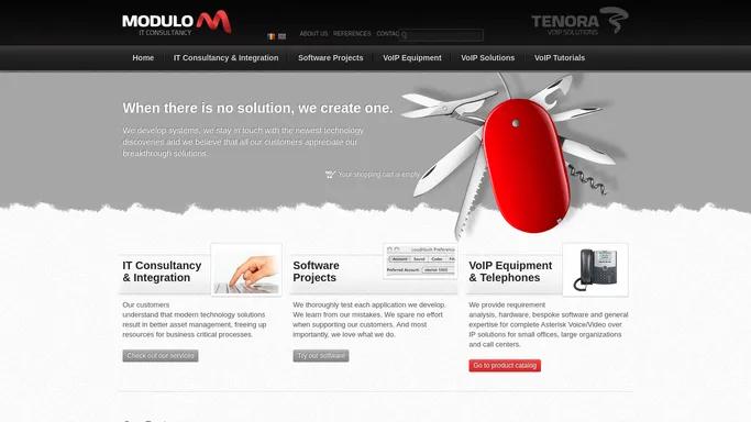 IT Consultancy - Software - VoIP Solutions | Modulo Consulting