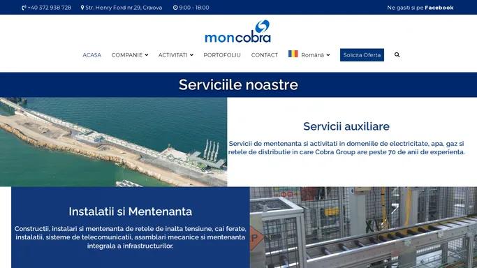 Moncobra | Servicii Industriale | Constructii Civile , Comerciale