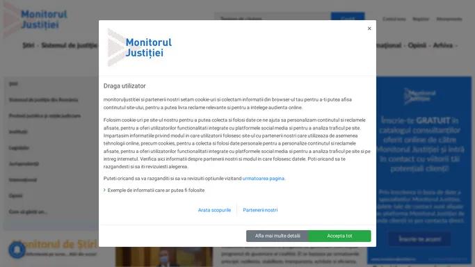 Noutati legislative, institutii si jurisprudenta | MonitorulJustitiei.ro