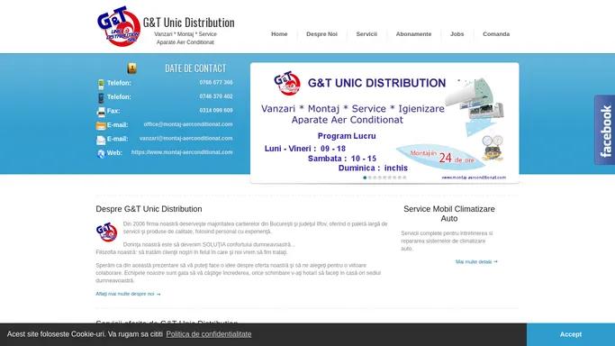 Montaj aer conditionat - G&T Unic Distribution