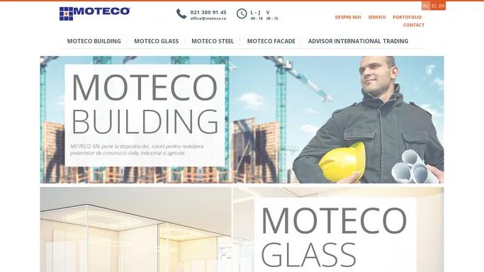 MOTECO - Building quality solutions!