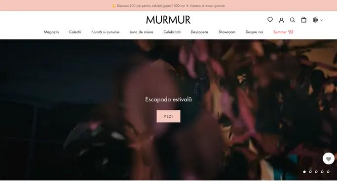 MURMUR, brand international ready-to-wear lansat in 2011 de Andreea Ba – Murmur