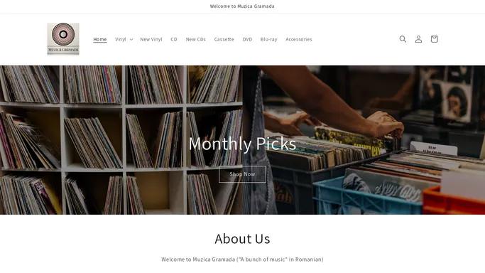 Muzica Gramada | Independent Music Retailer – muzicagramada