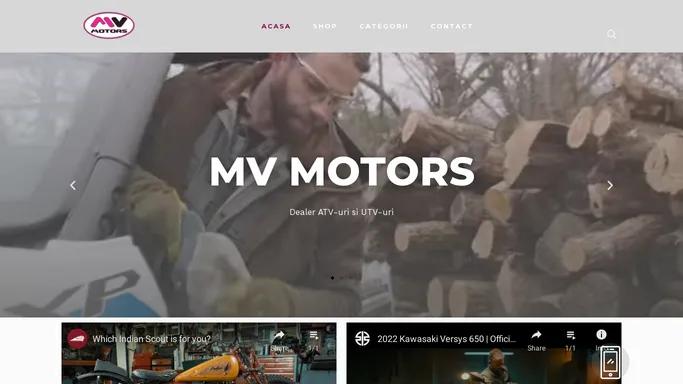 MV Motors – ATV-uri, SXS-uri, MOTO si SCUTERE