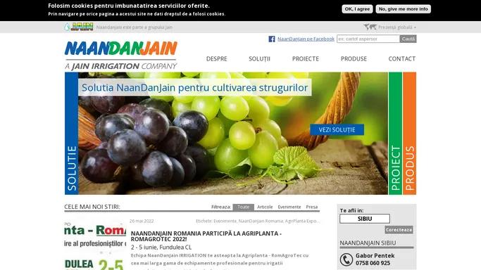 NaanDanJain | Irigatii inteligente