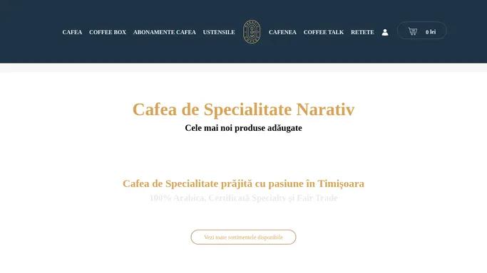 Cafea de Specialitate - NarativCoffee Timisoara