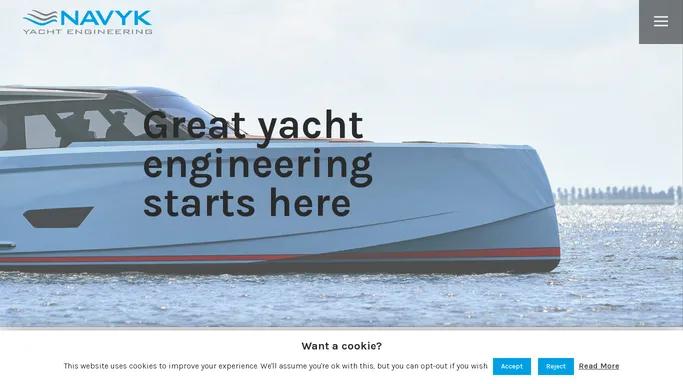 Marine engineering - NAVYK - Yacht engineering, Yacht interior