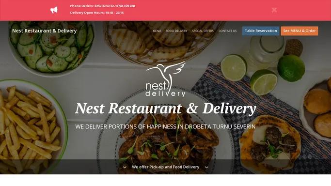 Nest Restaurant & Delivery - Food delivery - Drobeta Turnu Severin - Order online