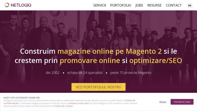 Netlogiq: Magazine online pe Magento 2 si Promovare online