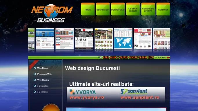 Web design Bucuresti, creare site, preturi web site design, constructie site, Sector 3