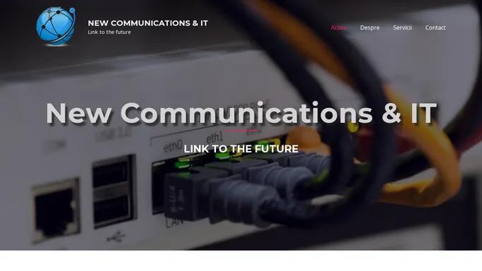 New Communications & IT – Link to the future