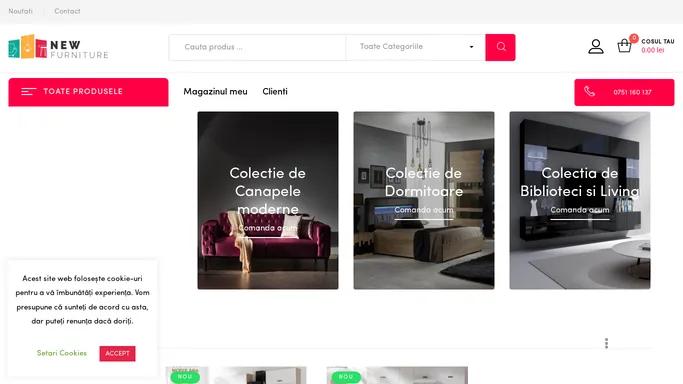 New Furniture - Magazin online de mobila