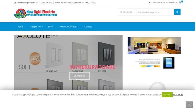 NewLight Electric – Materiale electrice