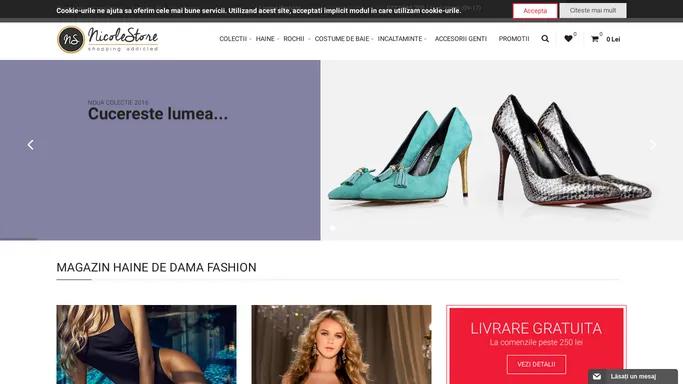 Haine de dama Online - Magazin Haine Online Fashion NicoleStore | Nicole Store