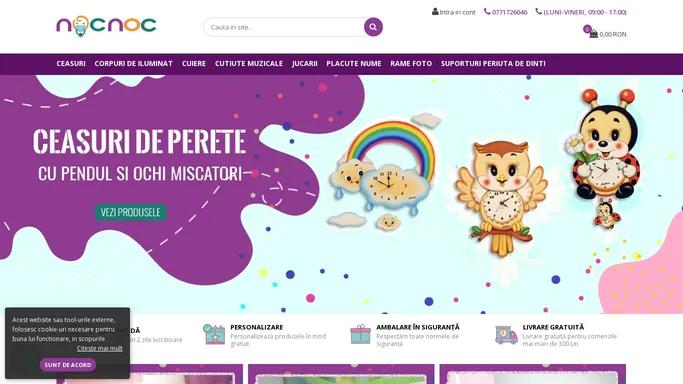 NocNoc.ro - Decoratiuni educative si interactive pentru copii
