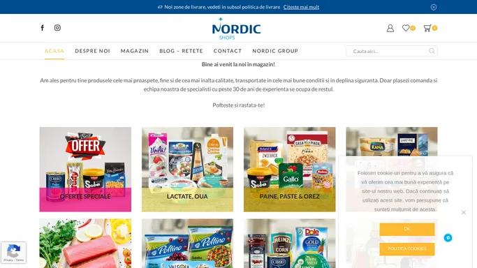 Descopera magazinul online Nordic Shops. Sursa ta de inspiratie in bucatarie.