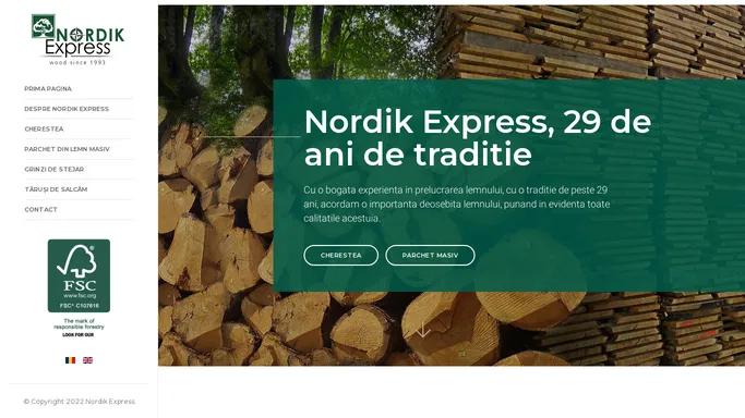 Nordik Express | Cherestea stejar Timis