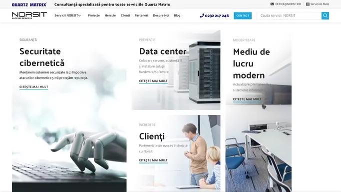Data center si servicii IT de succes pentru companii | norsit.ro