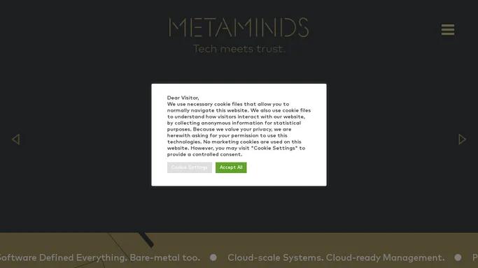 METAMINDS – Tech Meets Trust.